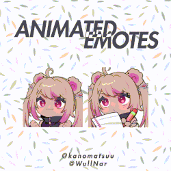 Animated emote : 100$/1 emote